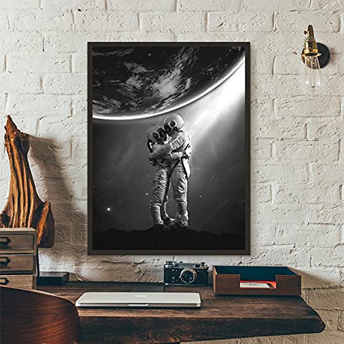 Amazon.co.jp: luose キャンバス 絵画 壁アート 宇宙 愛 ポスター 宇宙